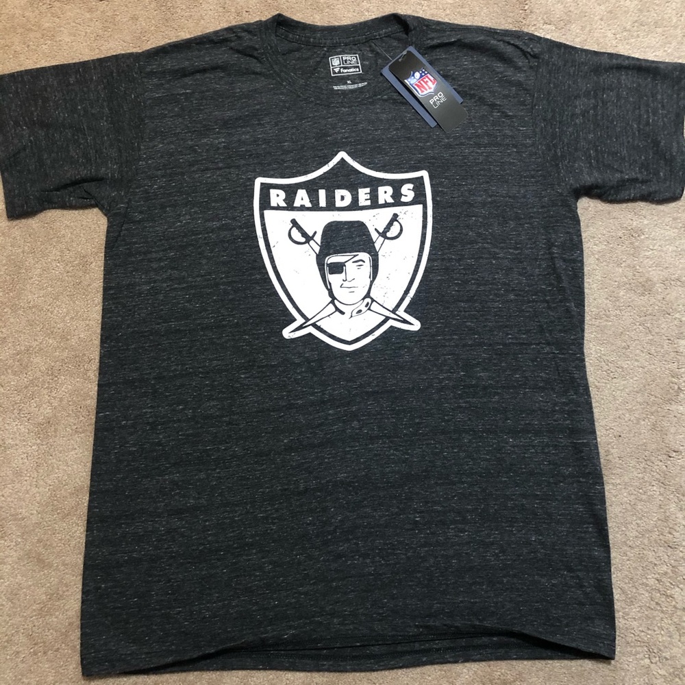 $$NEW$$ Raiders Fanatics Graphic T-Shirt- Size XL